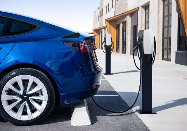 tesla charging