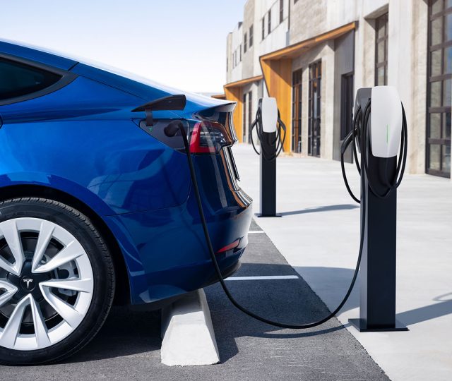 tesla charging