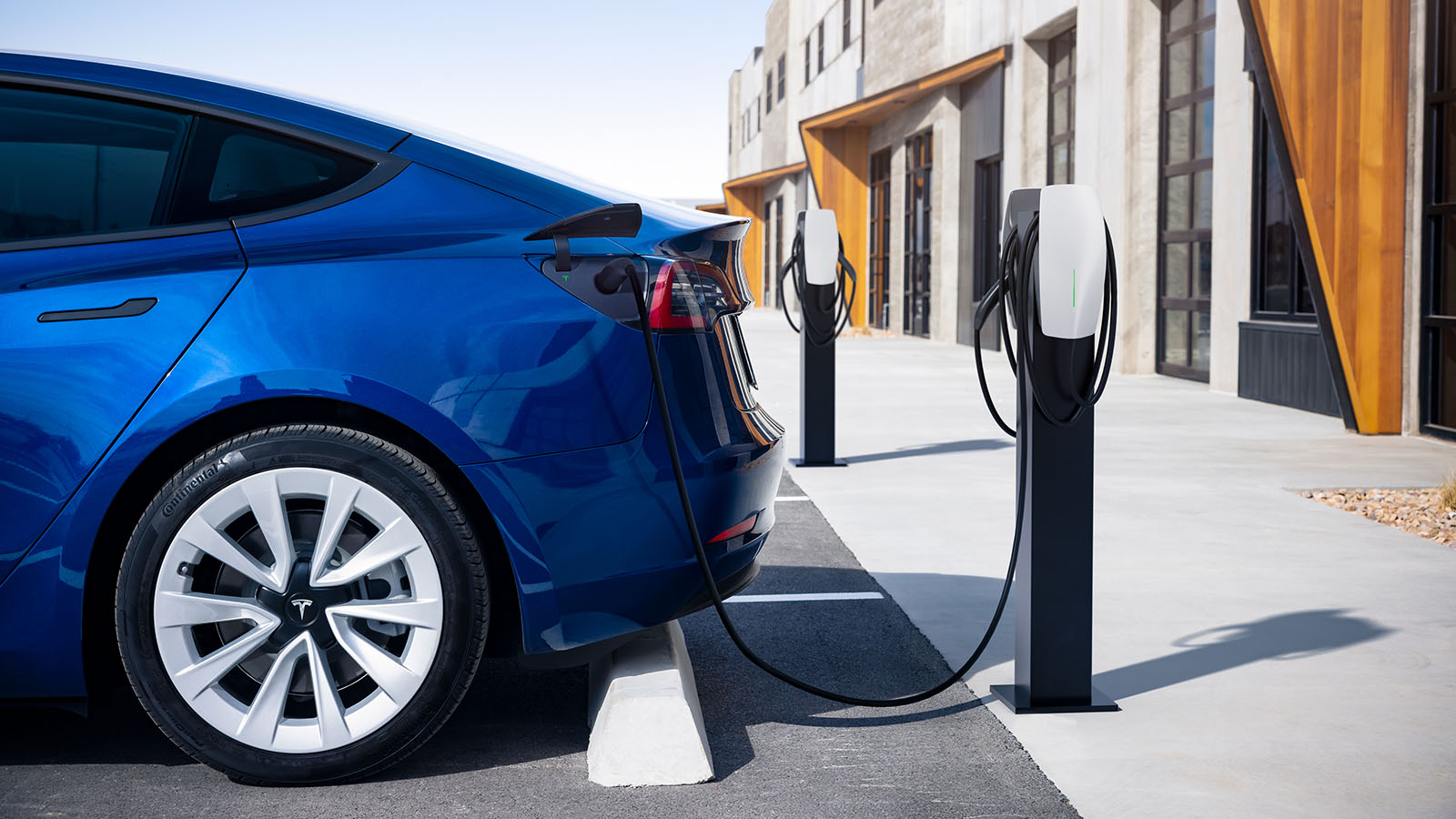 tesla charging
